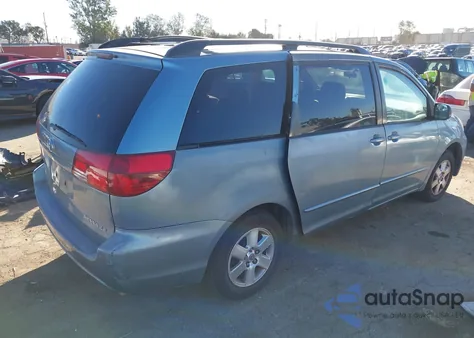 2005 Toyota Sienna Le из США, поврежденный, VIN 5TDZA23C35S317314